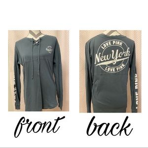 PINK long sleeve tee